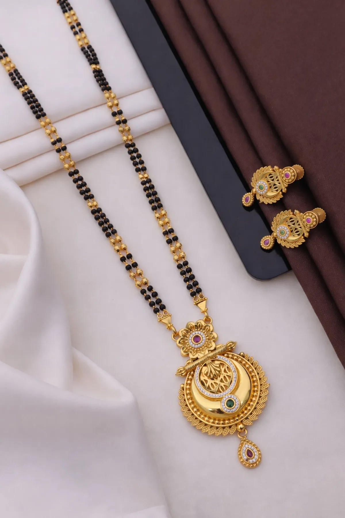 Brass High Gold Pleted Mangalsutra Premium For womens