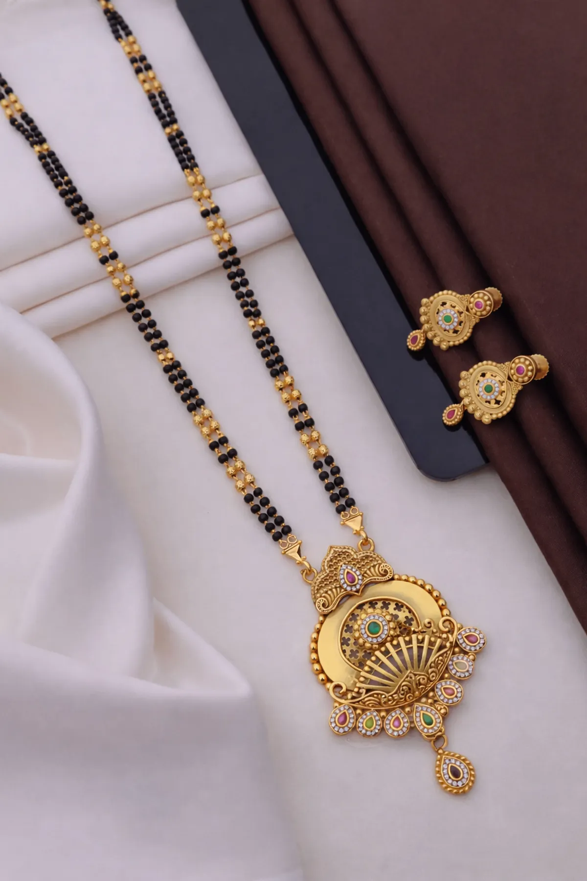 Brass High Gold Pleted Mangalsutra Premium For womens